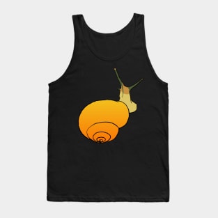 Yellow Snail Tank Top